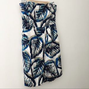 Banana Republic Tropical Silk Dress. Size 6. EUC